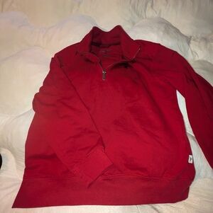 Tommy Bahama Boys Red Zip-Up Sweater